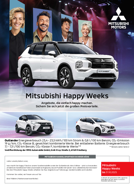 Mitsubishi Herbstangebote