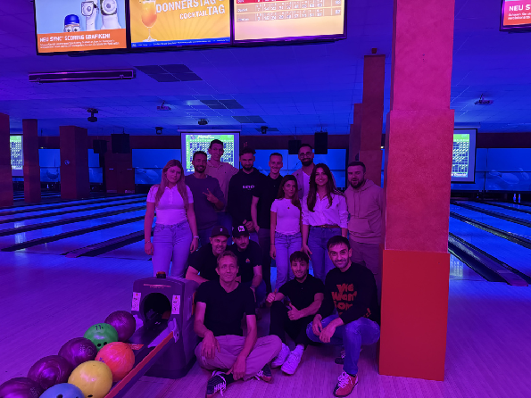 Ausflug ins Bowling-Center